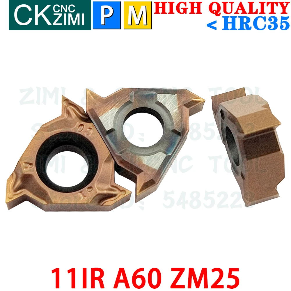 11IR A60 ZM25 มิลลิเมตรคาร์ไบด์แทรกกระทู้ภายในเกลียวเปลี่ยนแทรกเครื่องมือCNCเครื่องกลโลหะกลึงเครื่องมือ SNL SNR SER SEL