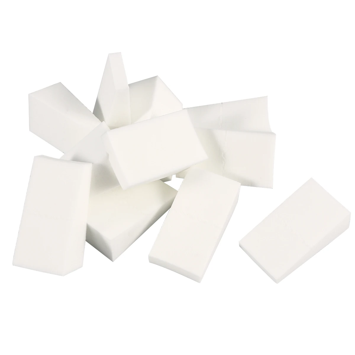 

24pcs Triangular Powder Puff Makeup Face Applicator Facial Puff For Blush Cosmetics Durable Long Lasting Easy Wash All Skin