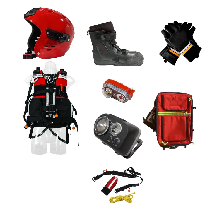Water rescue set (including 1 water rescue helmet, 1 pair of water rescue gloves