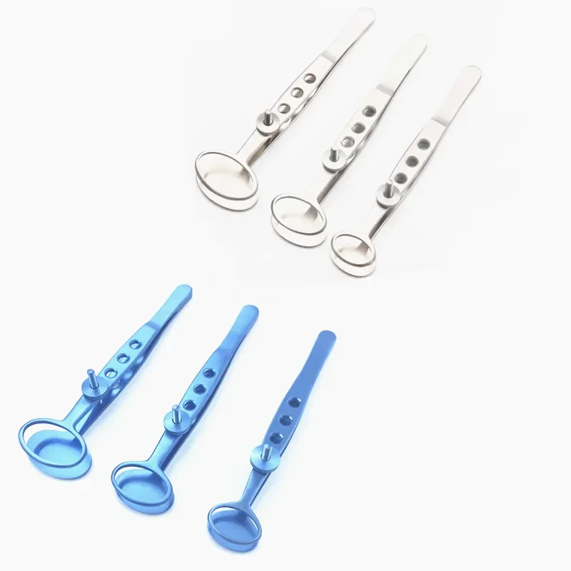 Chalazion Forceps Titanium Stainless Steel Eye Ophthalmic Tweezers Surgical Tools Instrument