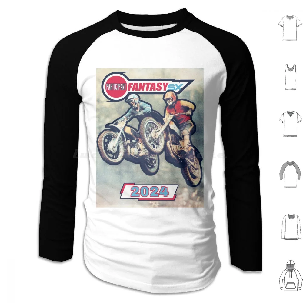 For Pop Hoodie cotton Long Sleeve Motorcross Vintage