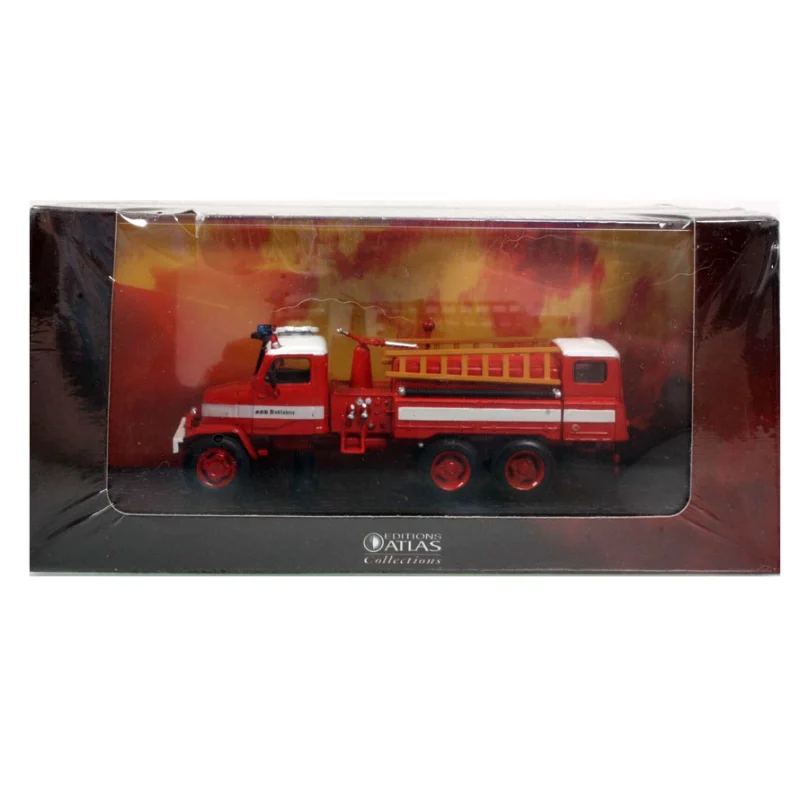 Diecast escala 1:72 motor de bombeiros praga v3s modelo de carro de liga checa brinquedo colecionável presente lembrança exibição ornamento