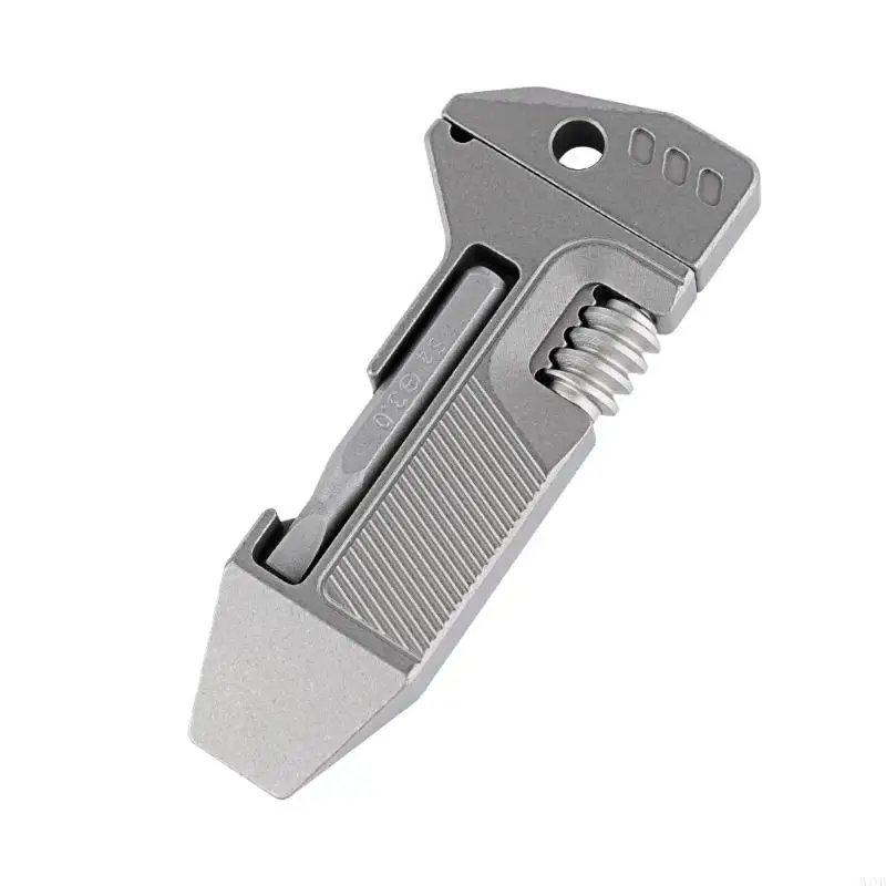 Mini Adjustable Spanner Tool with Driver Bit, Small Metal Repair Hand Tool for Home Maintenance, Small Fastener Service, M4YD