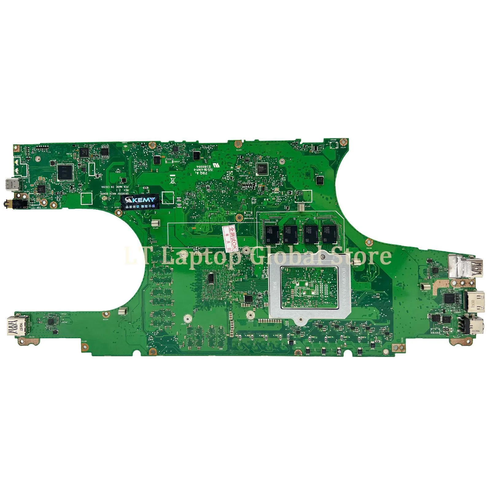 Imagem -03 - Laptop Ux581gv Placa-mãe para Laptop Asus Zenbook Pro Ux581g Ux581 Placa-mãe I7-9750h I9-9980hk Cpu Rtx2060 6g 16g 32g-ram lt