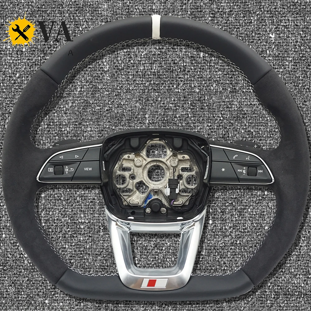 

Steering Wheel For Audi Q3 Semi Suede Leather Steering Wheel Assembly