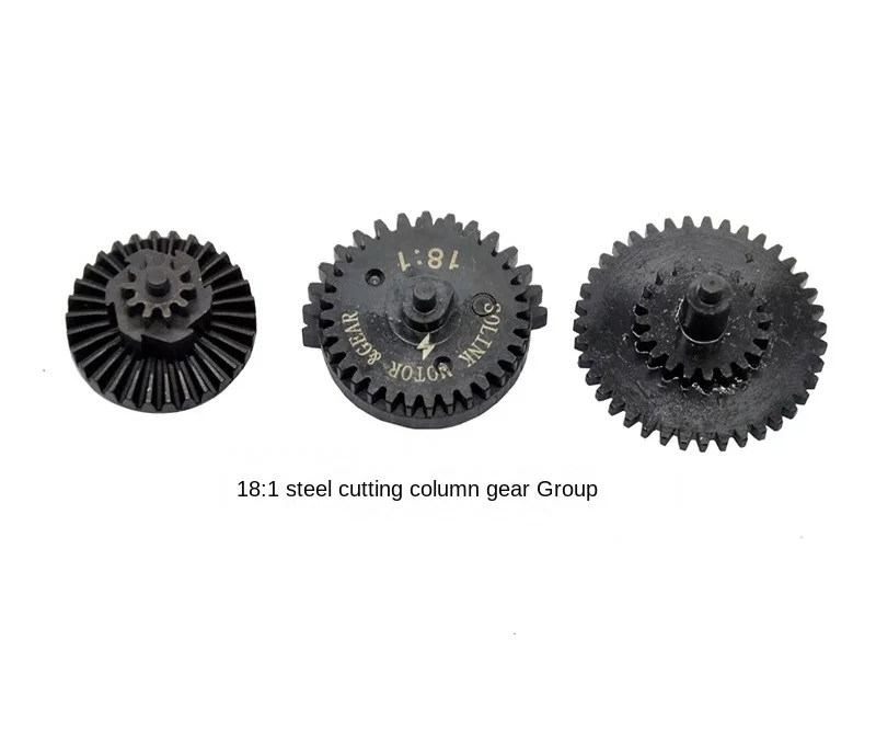 

Tooth cutting and shifting column gear set 18:1 16:1 13:1 can be cut