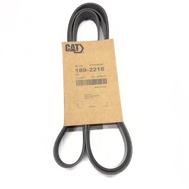 Serpentine belt 189-2216 330 new fan cooling 1892216 336D2 