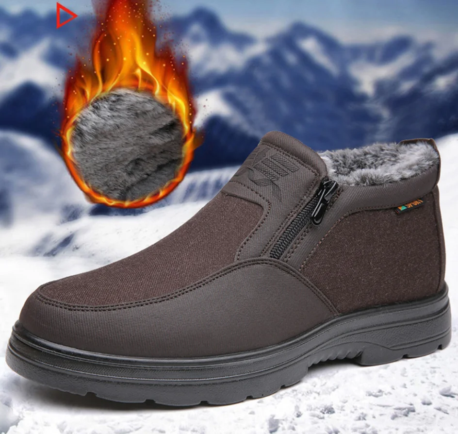 

Winter Men'S Sports Boots High-Quality Casual Sneakers Keep Warm Men'S Shoes Cheap Shoes Clearance Dad shoes
