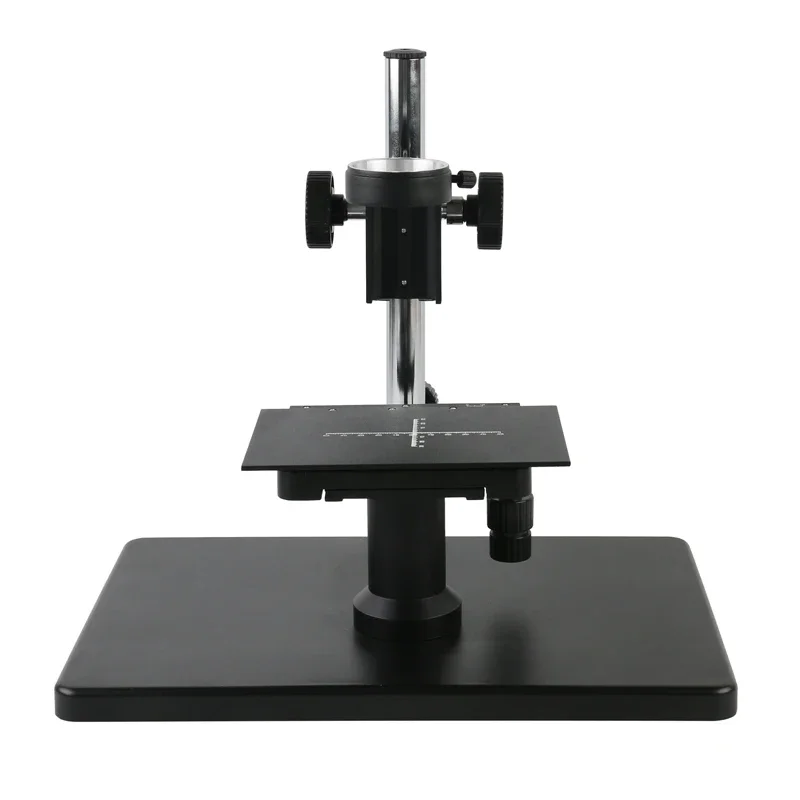 Lab Industrial C Mount Video Microscope Camera X Y Stage Adjustable Boom Large Stereo Arm Table Stand Holder 50mm Lens Diameter