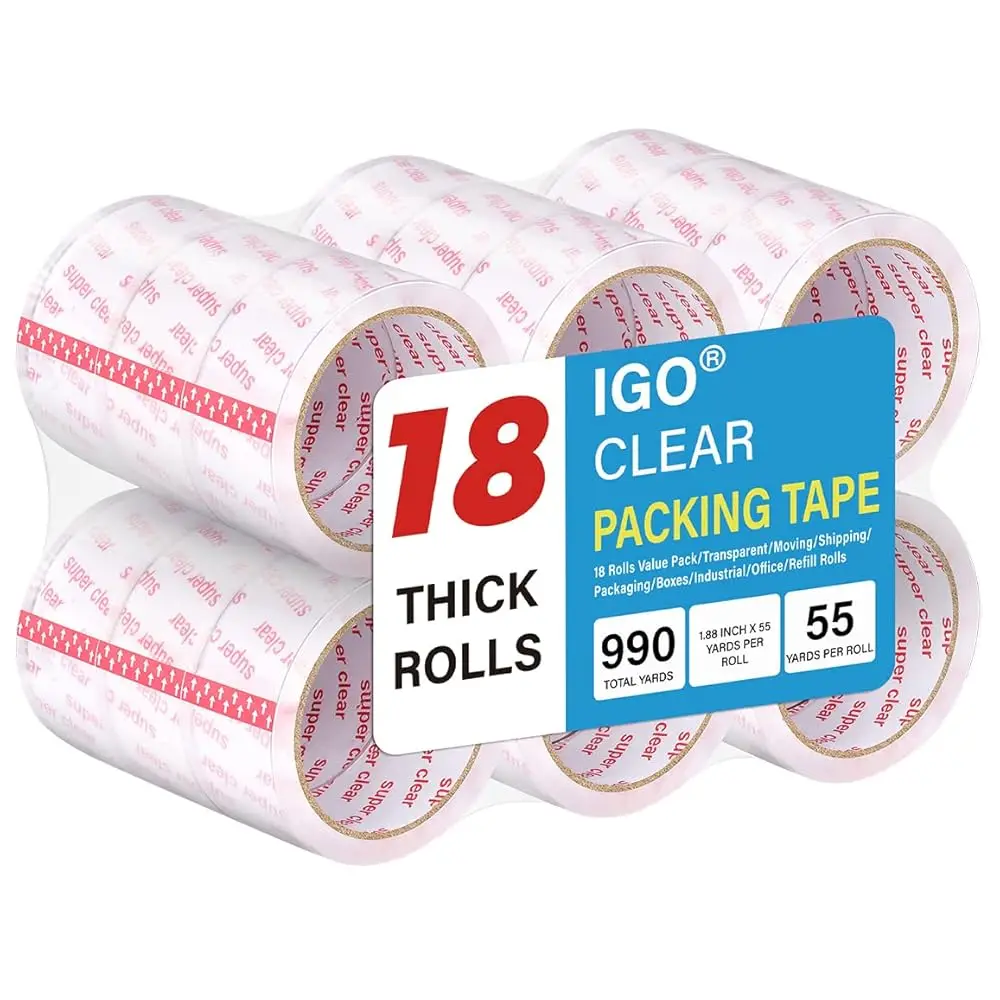 Clear Packing Tape,…