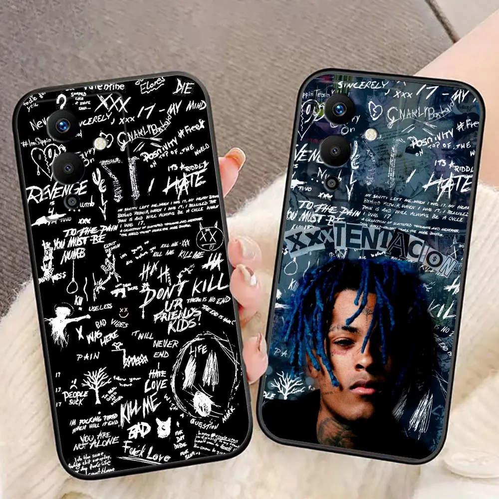 Music Rapper X-XxxTentacions Phone Case For Infinix NOTE 12 GT 20 30 40 50 50X 60 TECNO POVA NEO 2 4 5 6 7 Case Capa Shell Cover view 2
