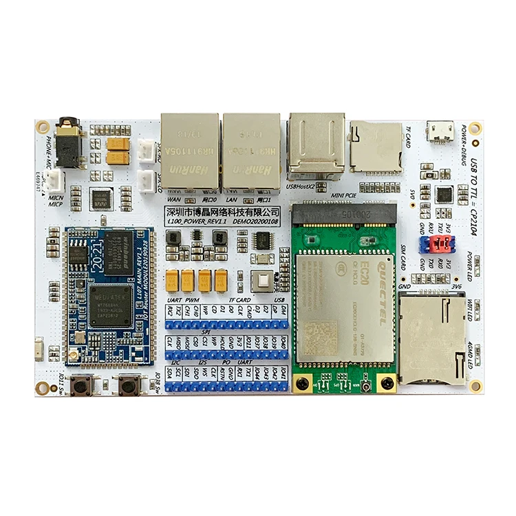 Mt7688 Mt7628 Module OpenWrt Development Board Serial Port Transparent 4G to WiFi Smart Home