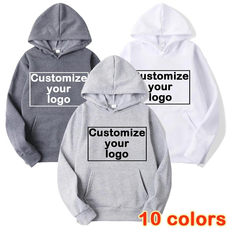 

Men's Fashion Customized Long sleeved Hoodie Pullover Customized Your Logo Leisure Outdoor Sports Wear Sports Shirt Hooded Top