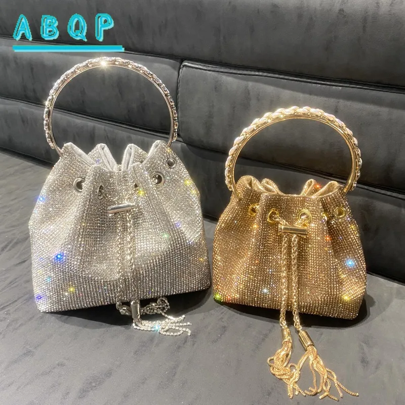 

Dinner Women's Bag Luxury Brand Diamond Dinner Party Women's Handbag Diamond Shiny Women's Shoulder Crossbody Bag High Quality