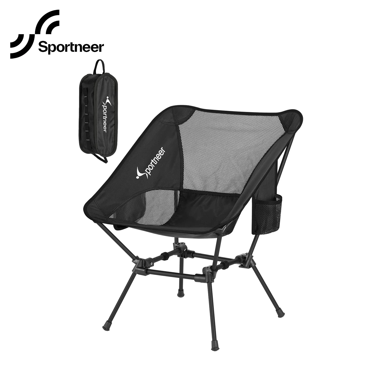 Sportneer Camping Chair Portable Folding Camping Chairs Lightweight Compact Foldable for Outdoor Camping Hiking Picnic Lawn