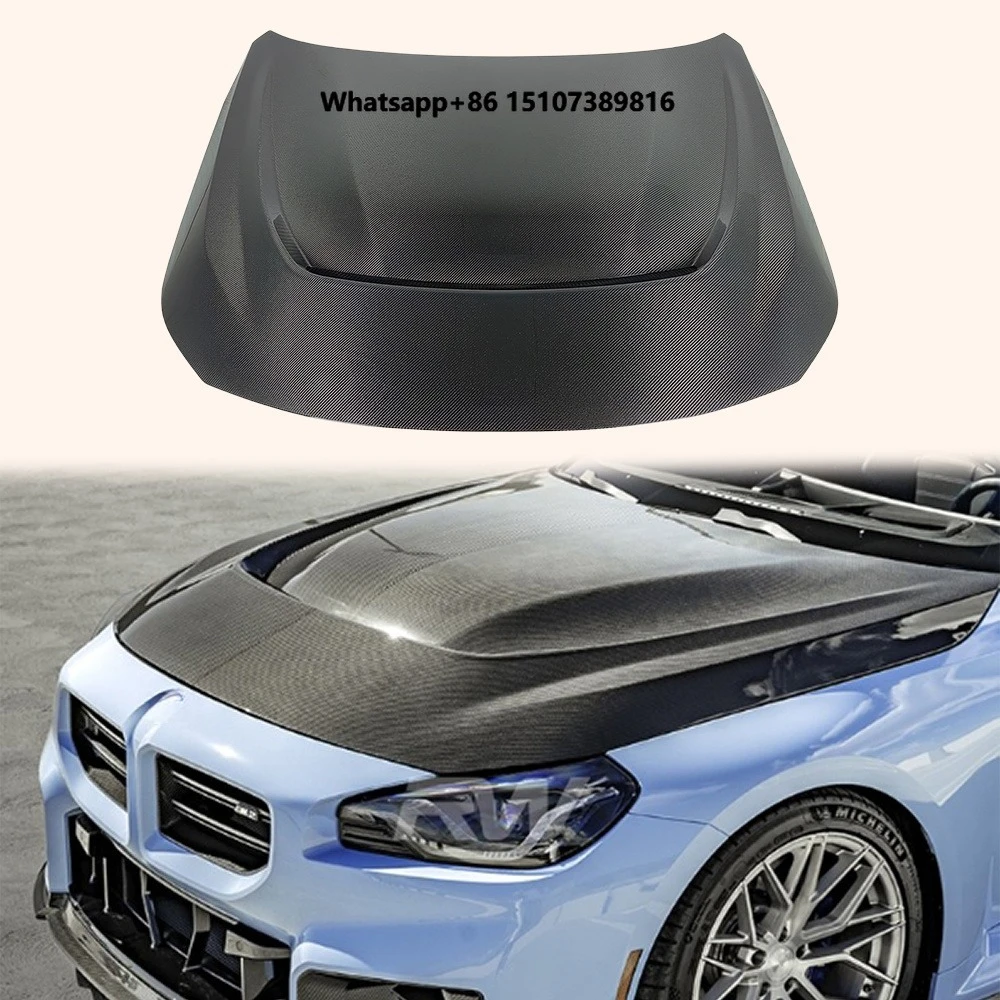 For M2 G87 Coupe 23-24 Carbon Fiber ALPH Style Front Vented Cooling Hood