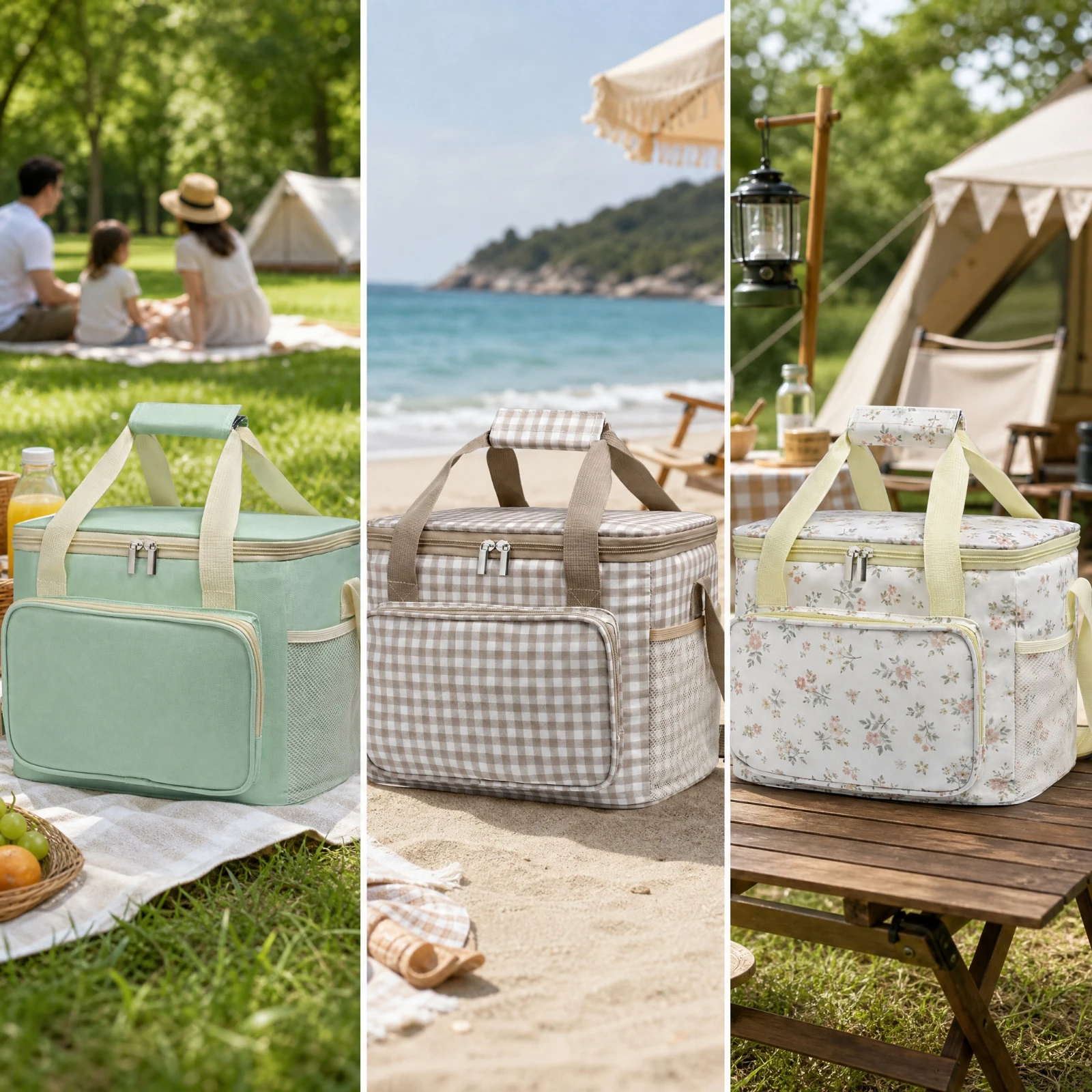 peva-lined-lunch-cooler-with-zippered-pocket-easy-to-clean-15l-insulated-cooler-bag-for-work-lunches-camping