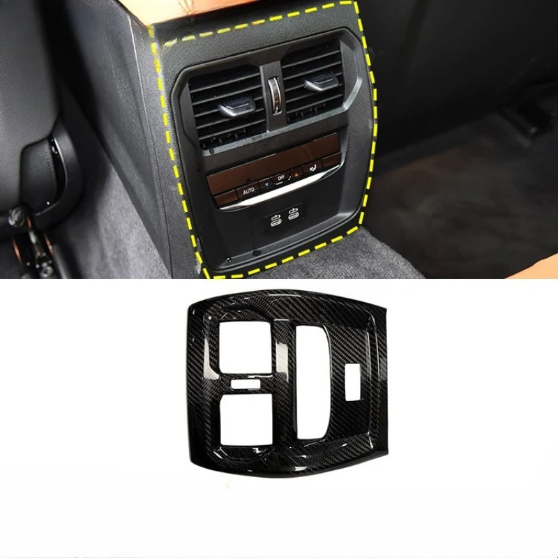

For BMW 4 Series 20-2024 Real Dry Carbon Fiber A High-end-Rear Discharge Trend Box Interior Decoration Modification Accessories