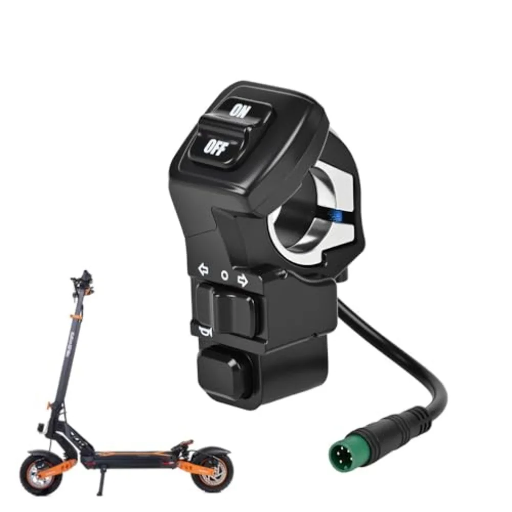 

For Kukirin G2 Pro For G2Max For G3 Pro Electric Scooter Handlebar Switch with Headlight Bell and Turn Signal Function