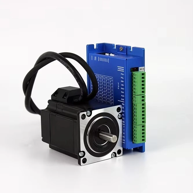 

Шаговый двигатель 3,0 Нм, 4 А, Nema 23, комплект шагового двигателя с замкнутым контуром LC57H3100+LCDA357H