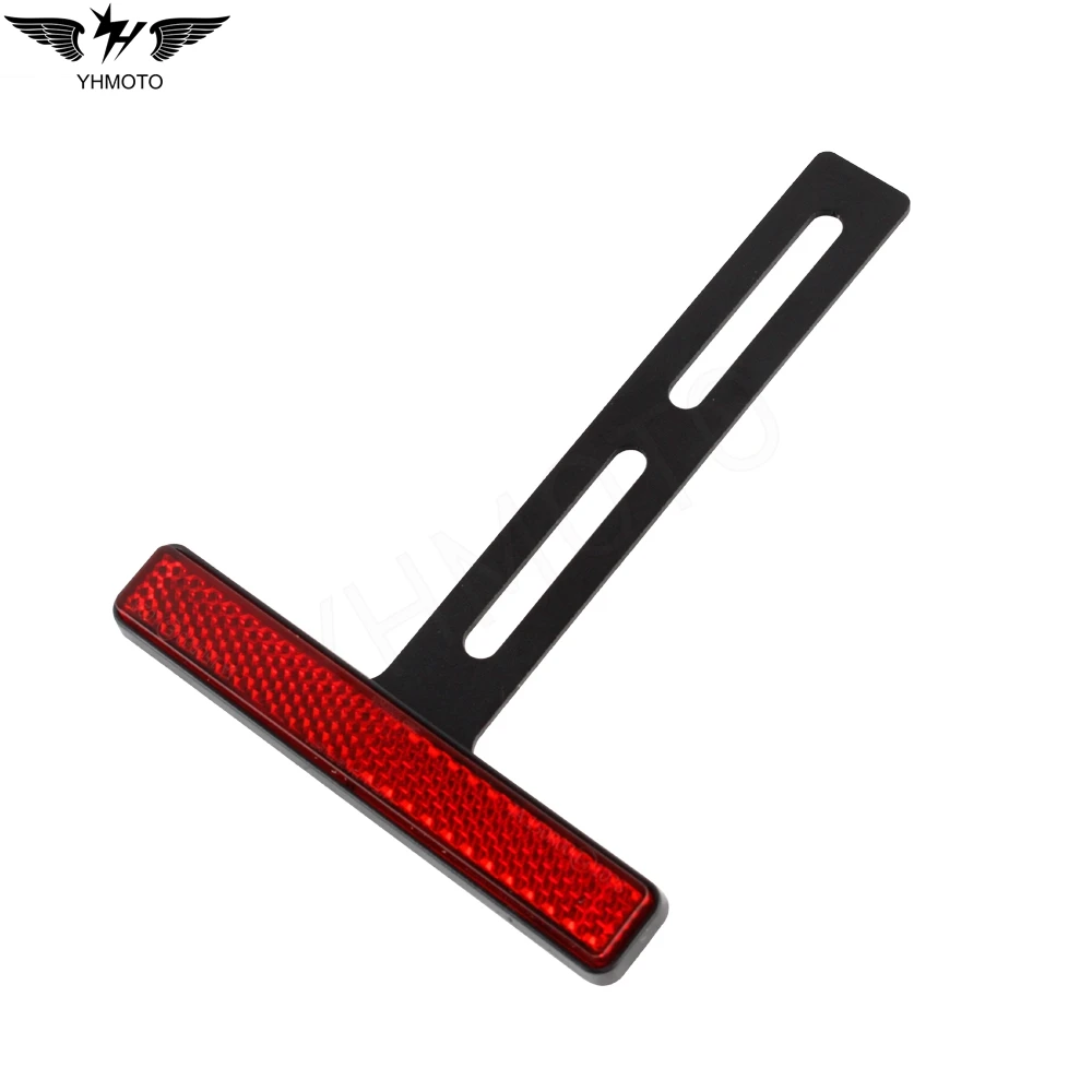 

Универсальный задний отражатель мотоцикла, длинный Т-образный держатель «кошачий глаз» для Kawasaki, аксессуары для Honda Yamaha KTM Fender Eliminator