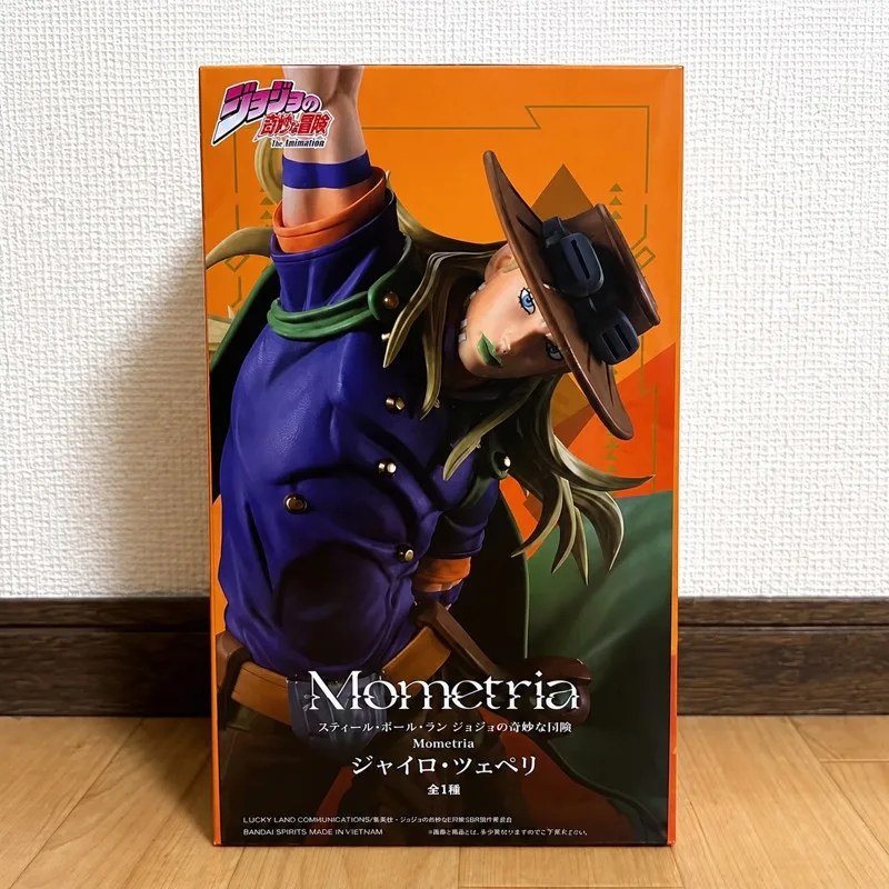 В наличии: Оригинальная фигурка Bandai Banpresto Jojo's Bizarre Adventure Gyro Zeppel, новая, в коробке, аниме-модель.