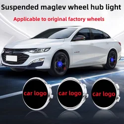 Hub Light Car Wheel Caps Light Center Cover Lighting Cap Floating Illumination LED For Chevrolet Cruze Bolt Aveo Spark Onix