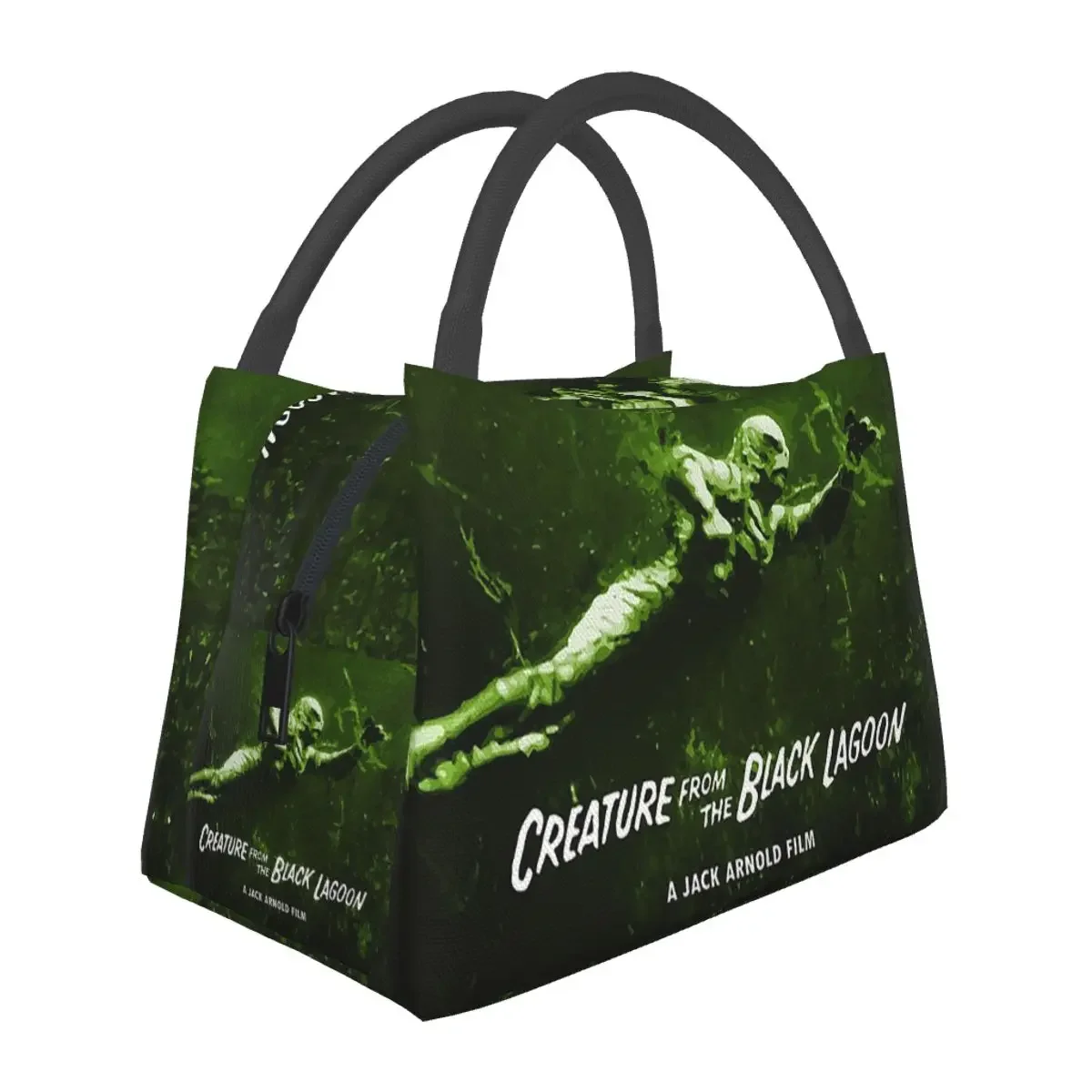 Creature From The Black Lagoon Lunch Bags Insulated Bento Box Lunch Tote Picnic Bags Cooler Thermal Bag for Woman Girl School