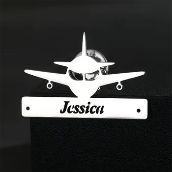 Brož s názvem letadla na míru, ideální dárek pro letecké nadšence, vhodná pro muže i ženy. 8 nejlepší prodej brož s letadlem - №6