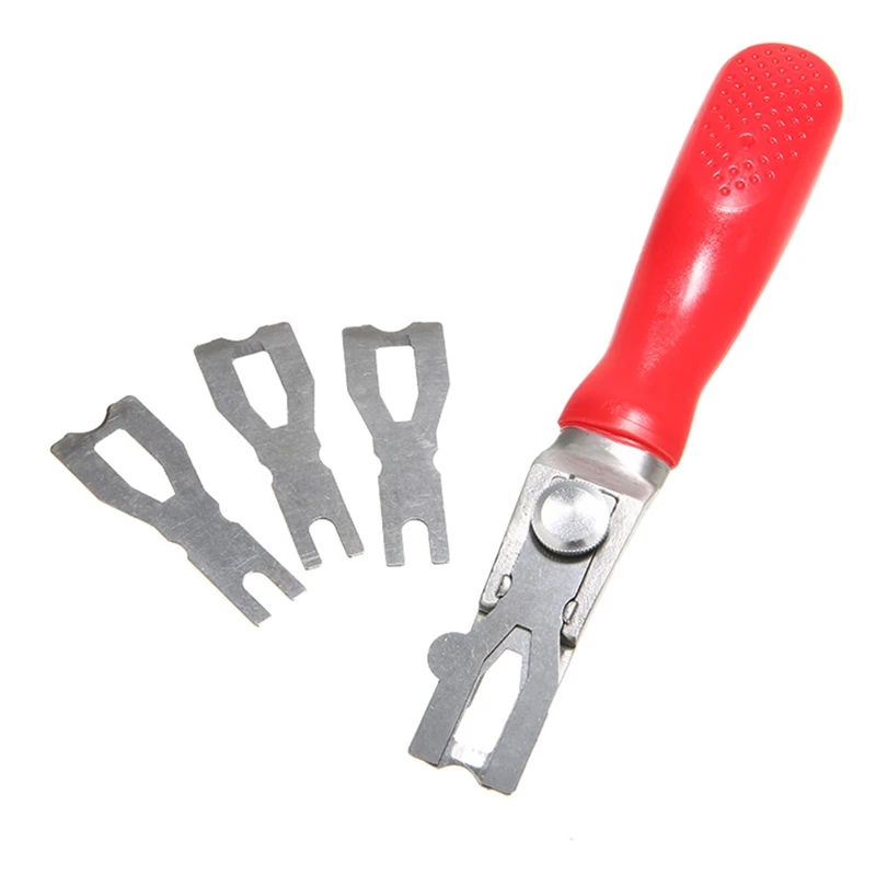 

ABYL 3 Blade Vinyl Flooring Welding Cutting Kit Floor Crafts Carpet Trimming Skiving Cutting Tools
