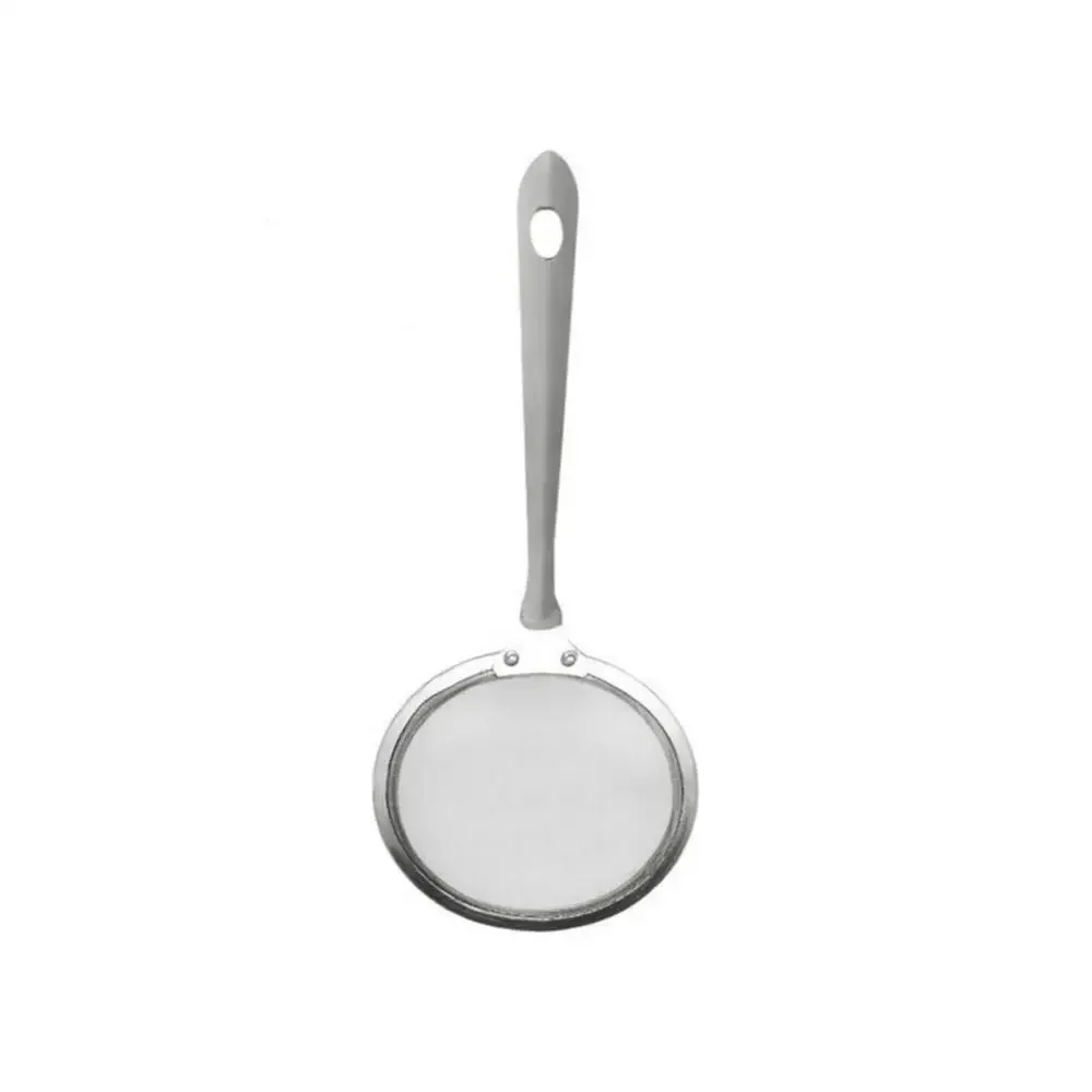 8/10/13cm Stainless Steel Mesh Spoon Sifter Sieve Cooking Skimmer Strainer For Removing Grease Fat And Foam Kitchen Accessories