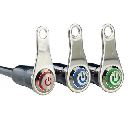 1PC LED 오토바이 스위치 ON + OFF 핸들 바 마운트 알루미늄 합금 방수 12V 안개등 램프 오토바이 경적 푸시 버튼 스위치 1PC LED 오토바이 스위치 ON + OFF 핸들 바 마운트 알루미늄 합금 방수 12V 안개등 램프 오토바이 경적 푸시 버튼 스위치