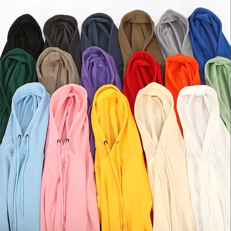 تخصيص 60% قلنسوة من القطن الرجال موضة كم طويل بلوزات النساء شخصية مطبوعة الشارع الشهير هودي البلوفرات سوداديراس #2