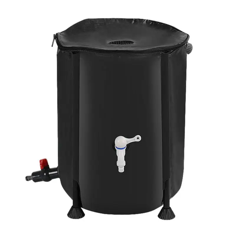 

Rain Water Collection Barrel Roof Water Collection Barrel 200L Weather Proof Sturdy Water Tank Rain Container For Watering