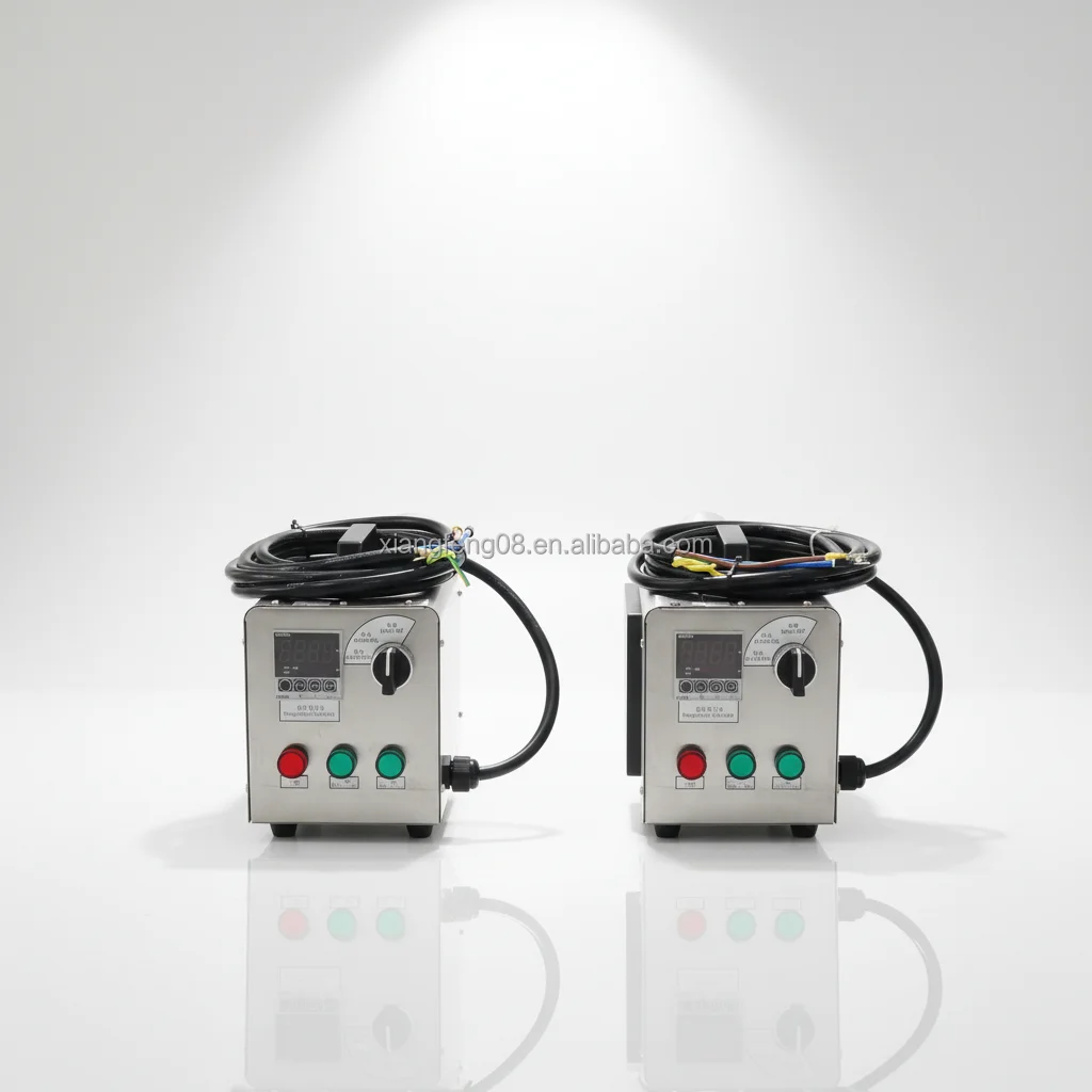 

380V 10KW Stainless Steel Automatic Mini Hot Air Blower Handheld Electric Air Heater Digital Display for Shrink Wrapping