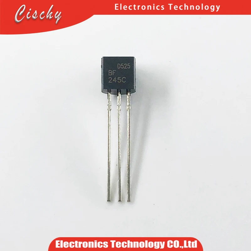 10 قطعة/الوحدة BF245C BF245 TO-92 في المخزون