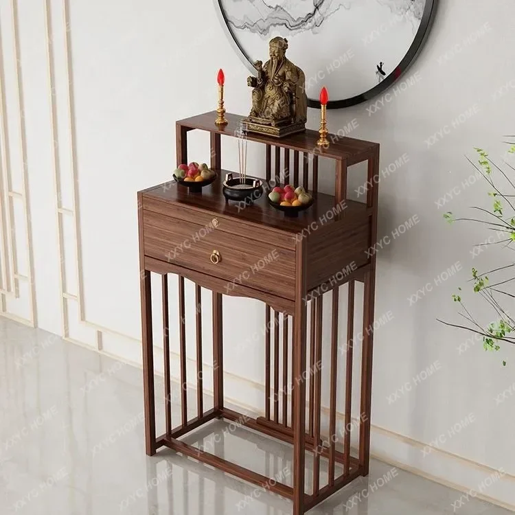 

niche new chinoiserie standing buddhist altar for home incense altar modern shrine guan gong bodhisattva tribute altar