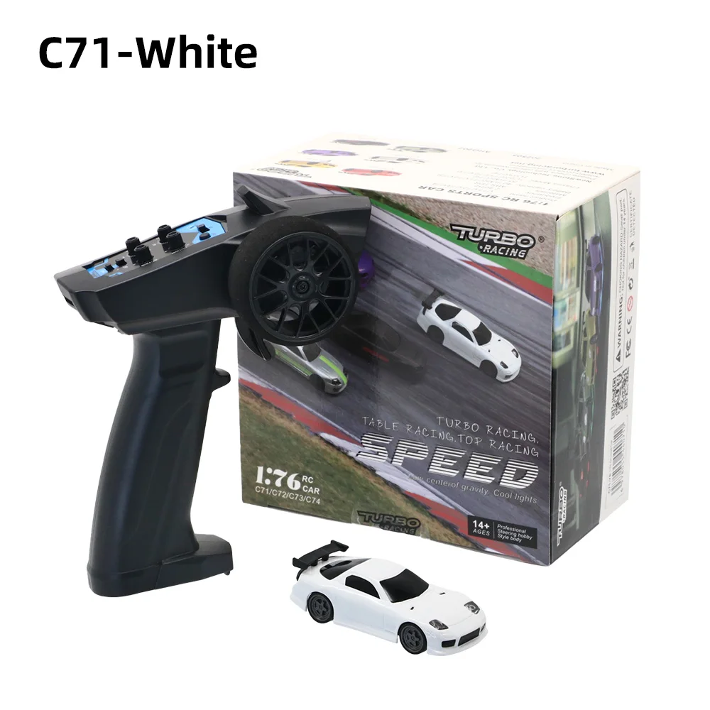 ターボレーシング 1:76 C71 C72 C73 C74 C75 C76 RTR フラット