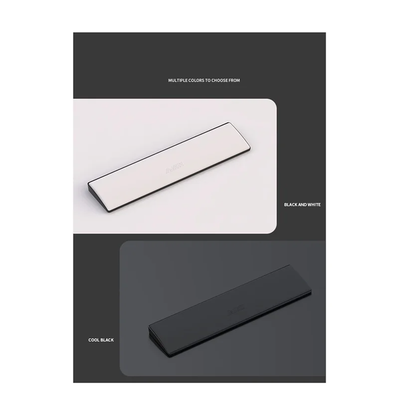 N34R-AJAZZ Ergonomic Wrist Rest For Mechanical Keyboards Soft Memory Foam Pad For 61 Keys Comfortable Support For Hand Relief