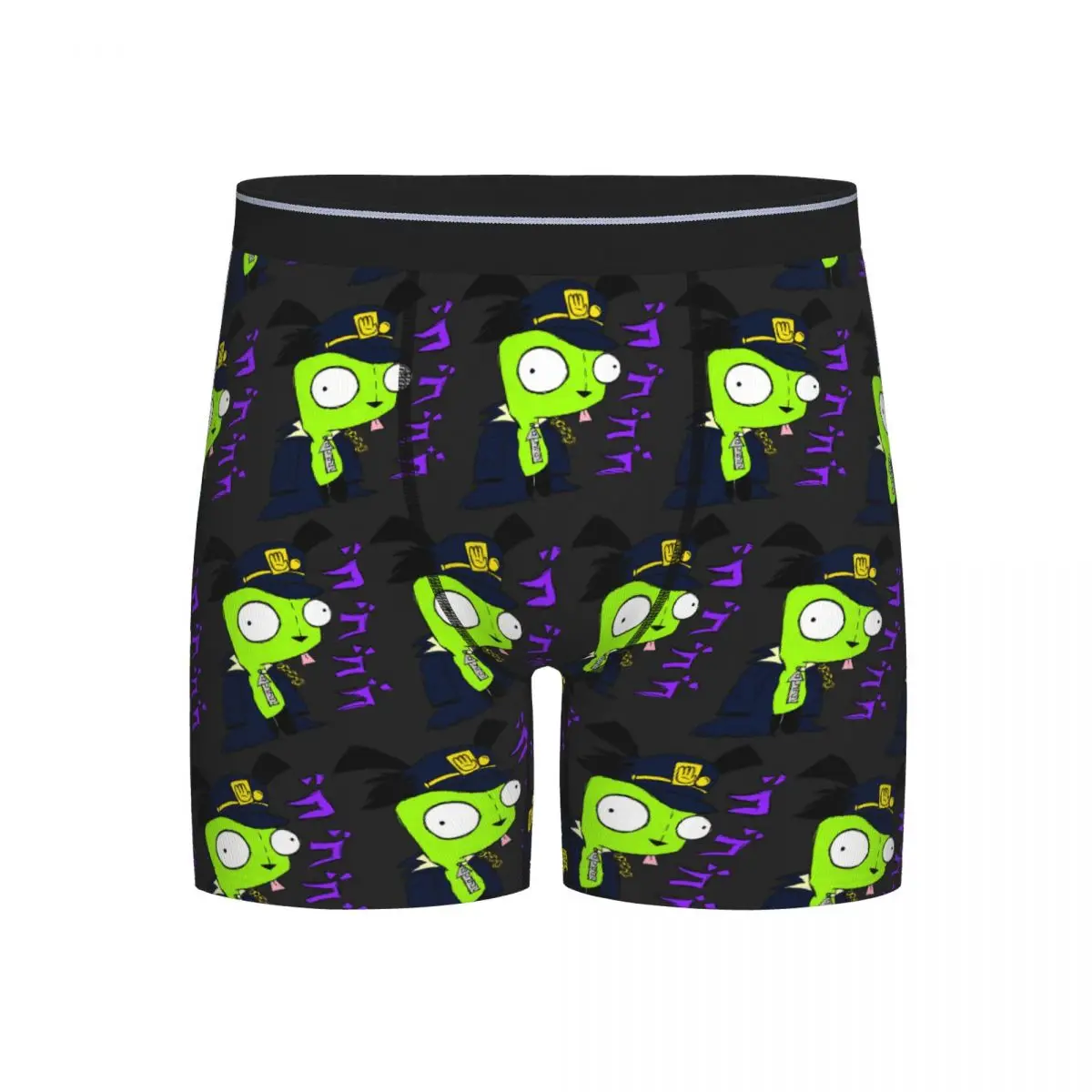 

Long Boxer Underpants Shorts Invader Zim Panties Male Ventilate Underwear for Homme Man Boyfriend Gifts