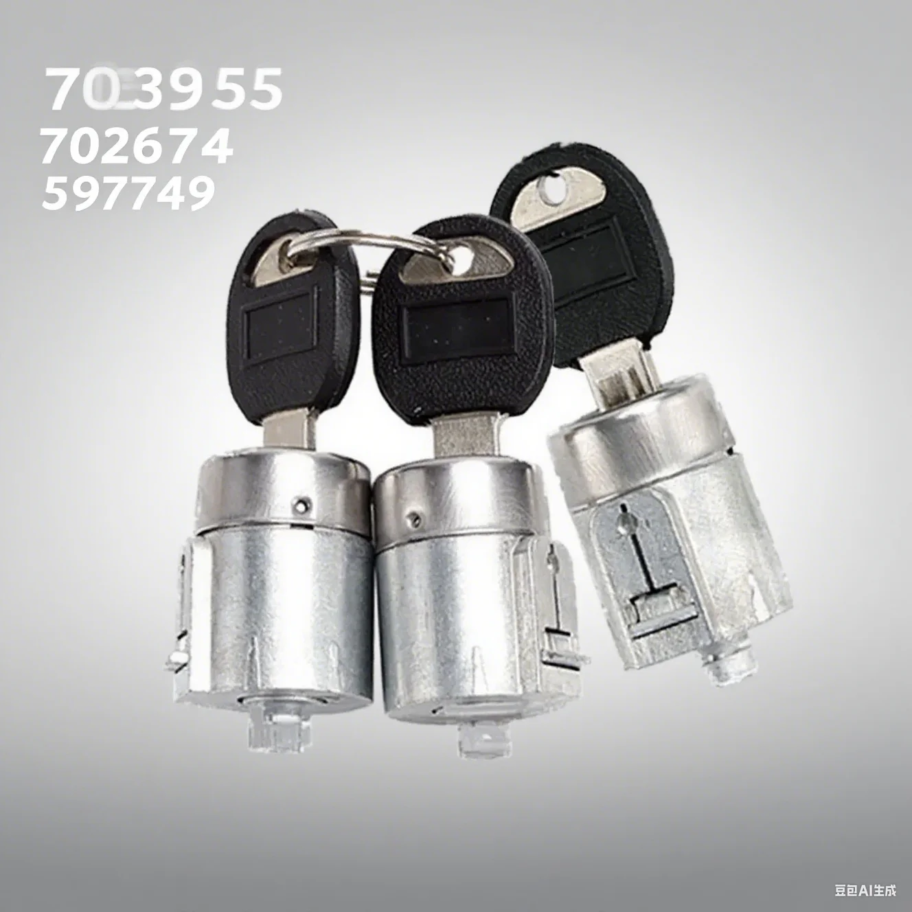 

1set Car Ignition Switch Cylinder 703935 702674 597749 For Suburban For Tahoe 1998-1999 Plastic Start Switch Lock Cylinder Set