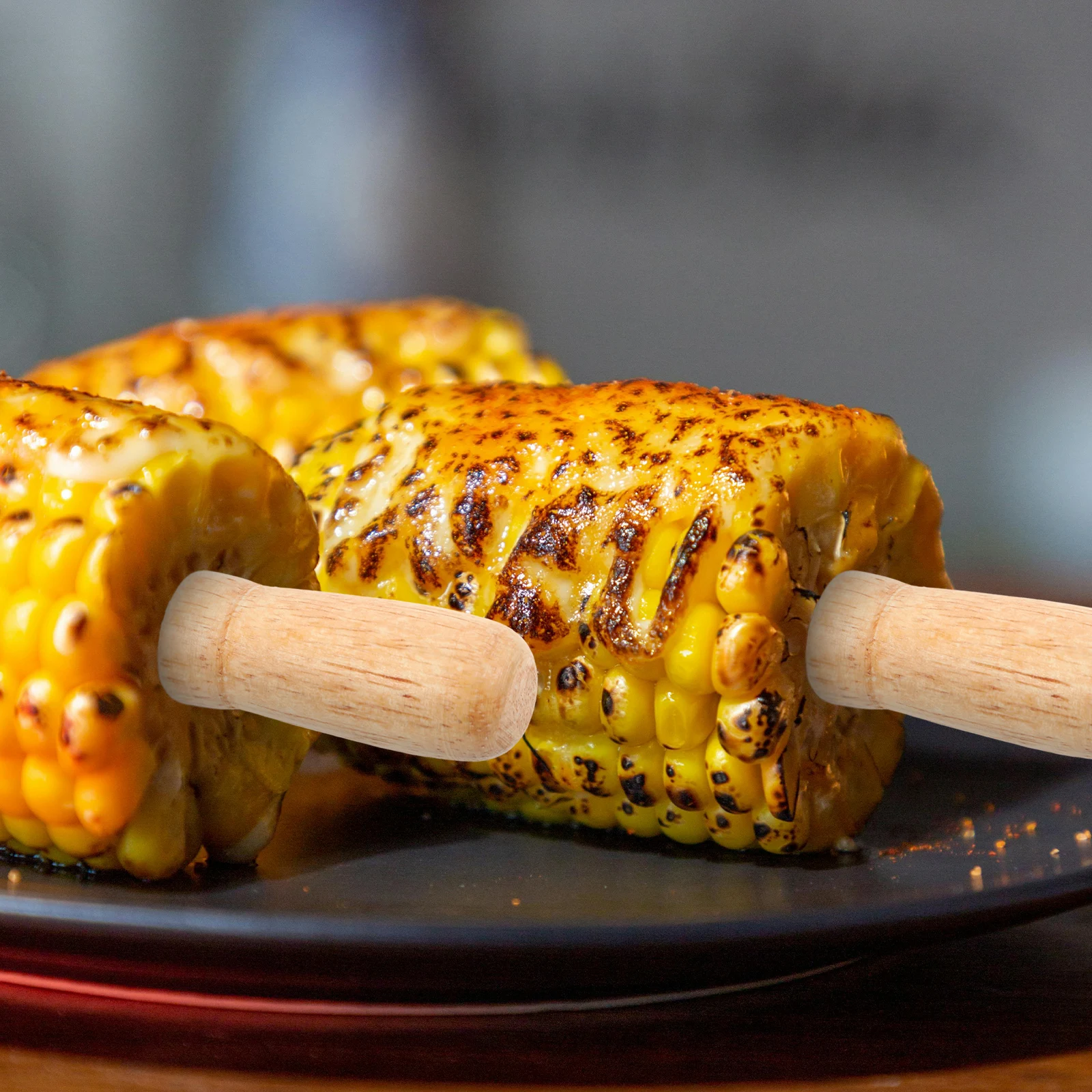 

10 Pcs Barbecue Fork Corn Holders Boiled Best on The Cob Stainless Steel Bbq Forks Butterer