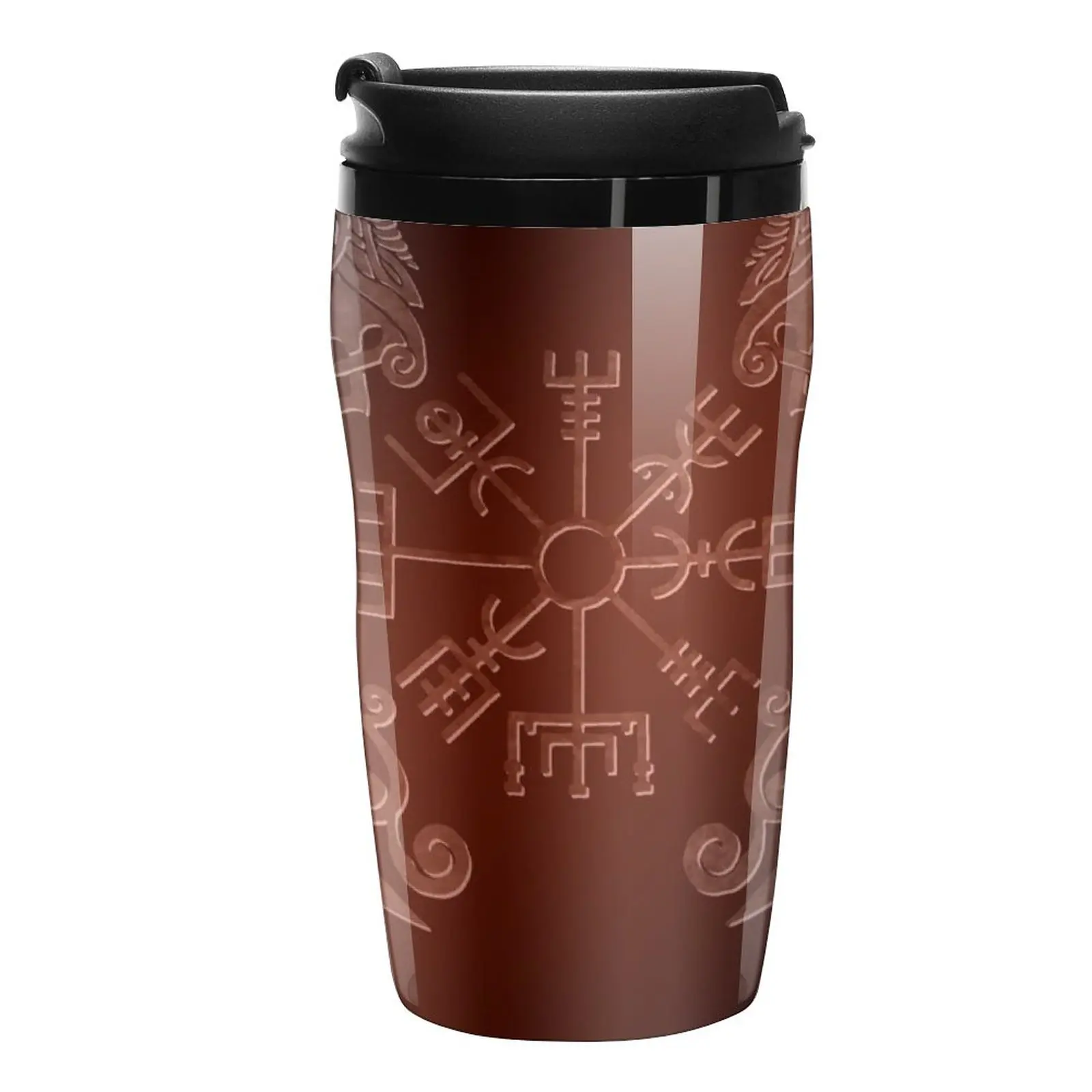 

New Viking Runes Travel Coffee Mug Coffe Cup Thermal Coffee Bottle Coffee Glass Cup Espresso Coffee Cups