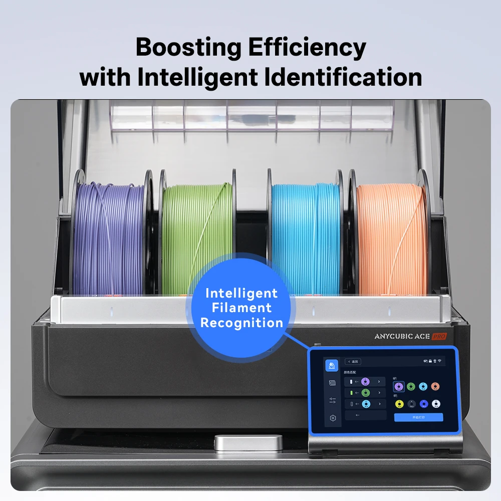 ANYCUBIC PLA Plus Filament PLA + طابعة ثلاثية الأبعاد pla مواد الطباعة صلابة خيوط ملونة لـ Kobra 3 V2 Combo S1 Combo