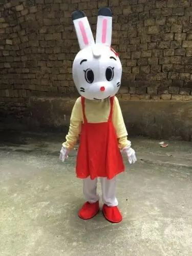 

New Adult Character Halloween Easter Bunny Mascot Costume Halloween Christmas Dress Full Body Props Outfit Mascot Costume