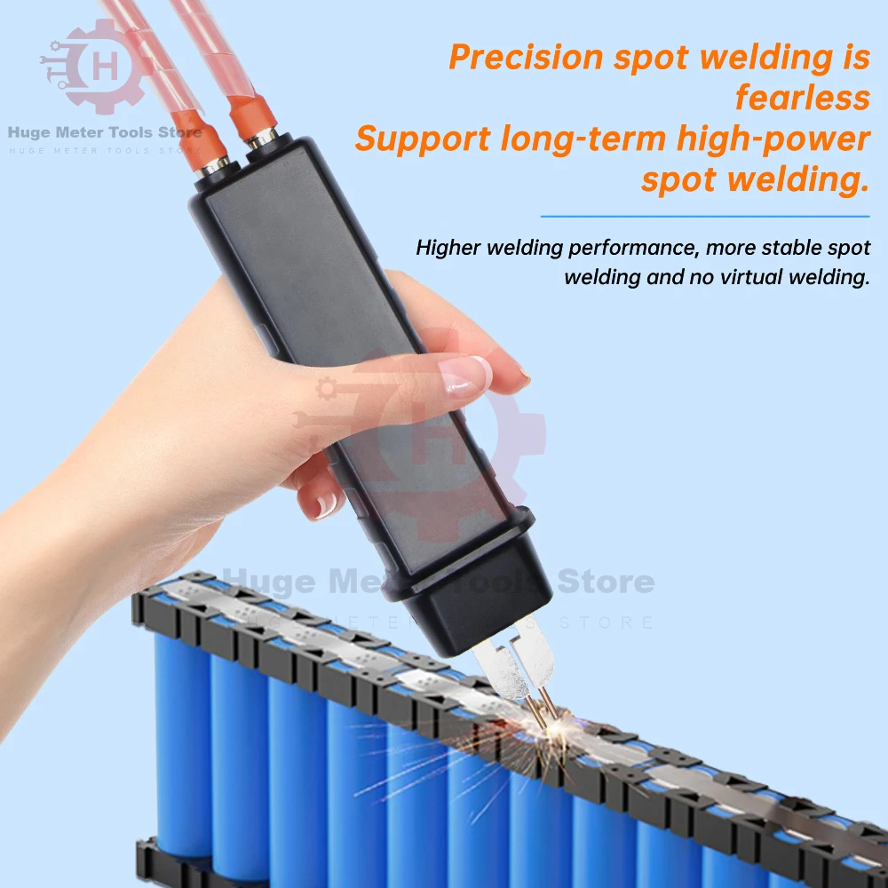 Integrated Spot Welder Spot Welding Pen DIY Electric Vehicle  Handheld with Trigger Switch Spot Welding Pen for 18650 Battery