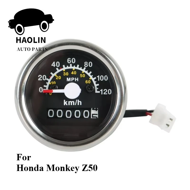 Brand New Motorcycle Bike Speedometer Gauge Tachometer Odometer For Honda Monkey Z50 Z50J Parts 0-120km/h