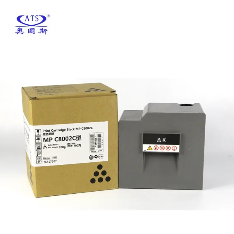 

1PC MPC6502 MPC8002 TN CMY500g BK700g Toner Cartridge For Ricoh MPC 6502 8002 C6502 C8002 Compatible Toner Powder