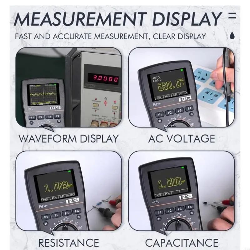 L43A Handheld Multimeter Oscilloscope with Record Storage for Repair