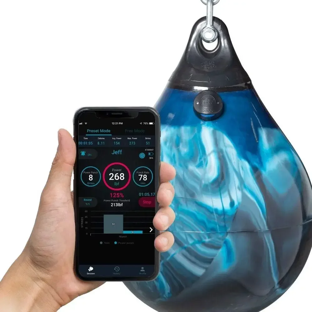 

Training Optimization Kit: Track Punch Force, Impact, and Frequency with Smart App